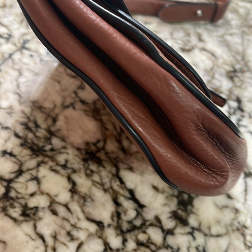 Marc Jacobs Brown Leather Crossbody Saddle Bag - Picture 3 of 11